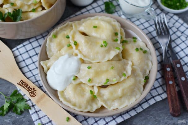 Вареники с творогом без сахара