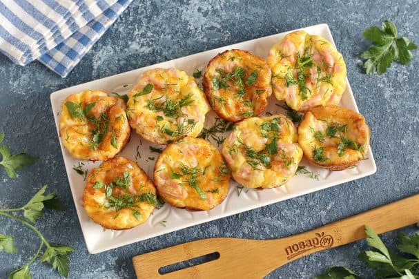 Яичные маффины