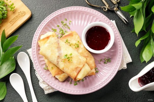 Замороженные блины в аэрогриле