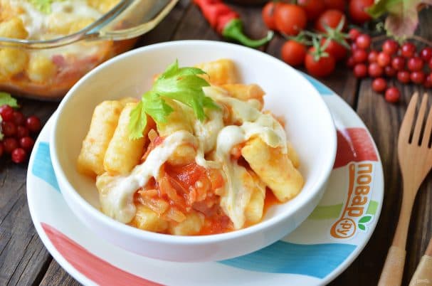 Запечені картопляні ньоккі