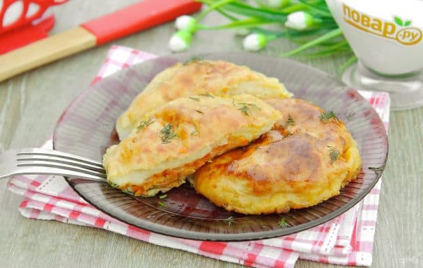 Зразы картофельные с морковью